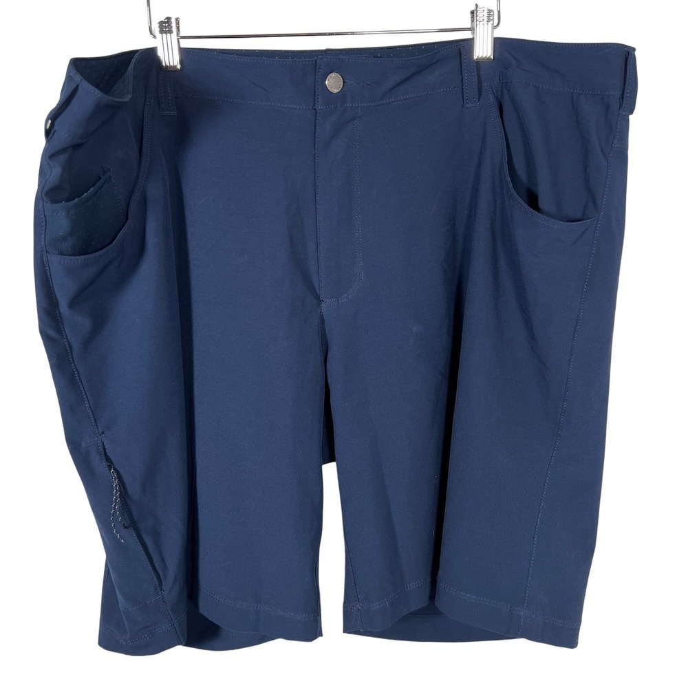 Outdoor Navy Shorts Columbia Performance Stretch Lightweight Hiking Active 42